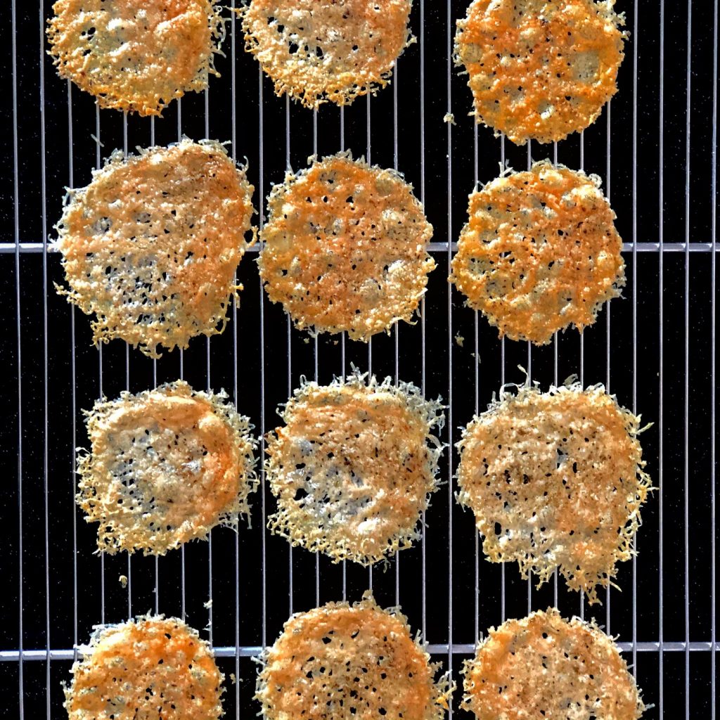 Inspired by Lobster Bar at Island Shangri-La Hong Kong. Parmesan chips, your guest's favourite pre-dinner nibbles!